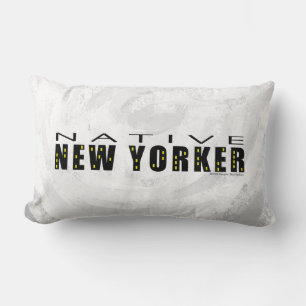 Coussin Rectangle Natif New Yorkais noir
