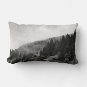 Coussin Rectangle Nature magique, cool dans le brouillard