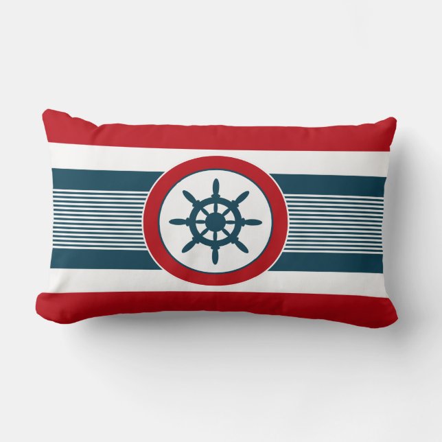 Coussin Rectangle Nautical design (Recto)