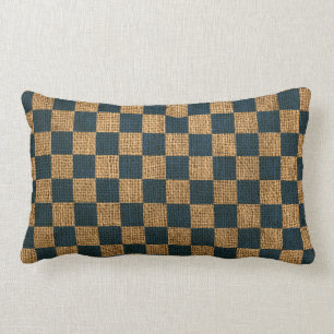 Coussin Rectangle Nautique signez le bleu de mer profonde