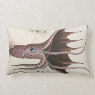 Coussin Rectangle Nautique/vie marine/coussin lombaire de