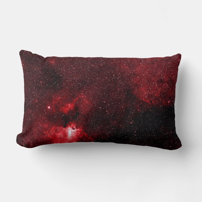 Coussin Rectangle Nébuleuse de tanière de dragons (Recto)