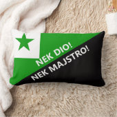 Coussin Rectangle Nek dio nek majstro (Couverture)