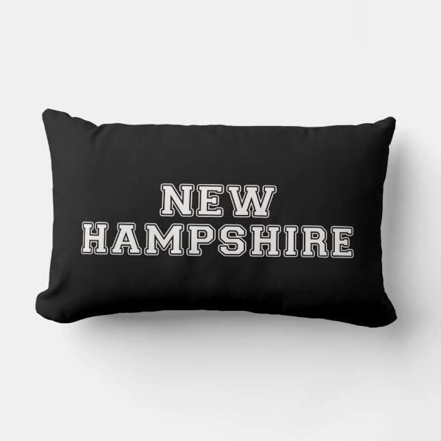 Coussin Rectangle New Hampshire (Recto)