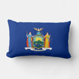 Coussin Rectangle New York : l'Empire State, Maison du drapeau Big A