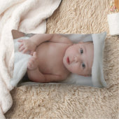 Coussin Rectangle Newborn Baby Photo Throw Pillow (Couverture)