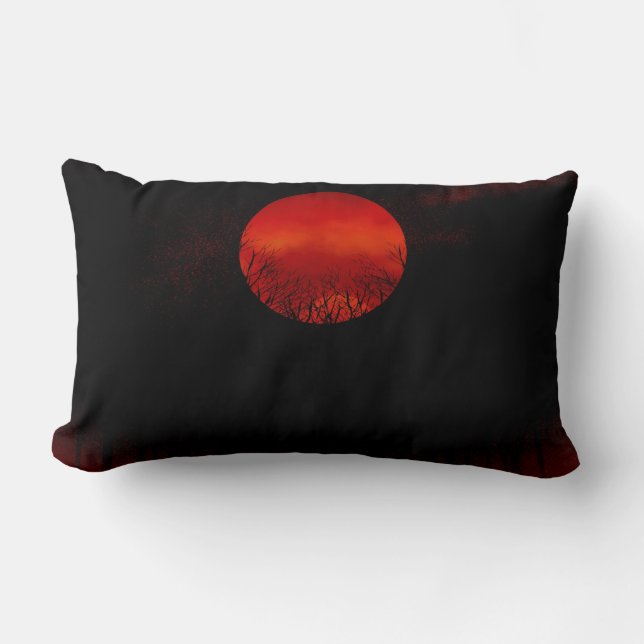 Coussin Rectangle Night Moon (Recto)