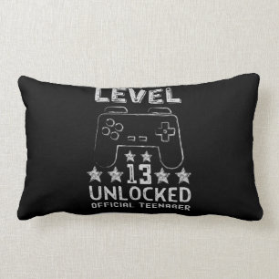 Coussin Rectangle Niveau 13 adolescent officiel déverrouillé 13e a