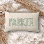 Coussin Rectangle Nom d'enfant personnalisé mignon avec Faux Trim Sa<br><div class="desc">Ajoutez une touche vintage et confortable avec ce mignon enfant personnalisé Nom Vieux-School Grand-mère coussin esthétique! Doté d’un design nostalgique et d’un faux garnissage,  il est l’accent personnalisé parfait pour un espace chaleureux et d’inspiration rétro!</div>