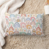 Coussin Rectangle Nom du Motif arc-en-ciel de Bohême (Couverture)