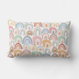 Coussin Rectangle Nom du Motif arc-en-ciel de Bohême