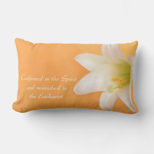 Coussin Rectangle Nom personnalisé, Célébration de la RCIA Félicitat