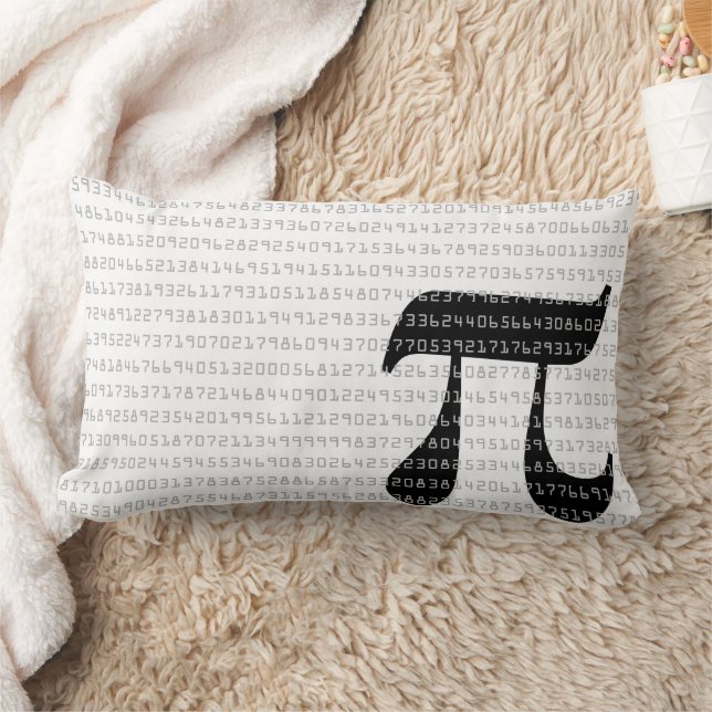 Coussin Rectangle Nombreux chiffres de Pi Mathematical Constante (Couverture)