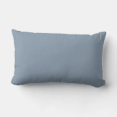 Coussin Rectangle Noms de famille de maison moderne Date établie Ble (Verso)