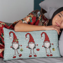 Nordic Gnomes Mistletoe Motif