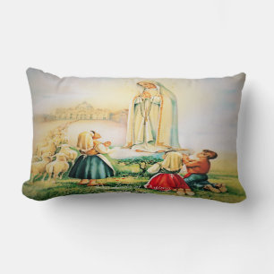 Coussin Rectangle Notre-Dame de Fatima 1917