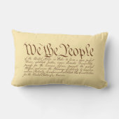Coussin Rectangle Nous le peuple (Verso)