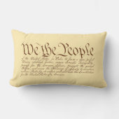 Coussin Rectangle Nous le peuple (Recto)