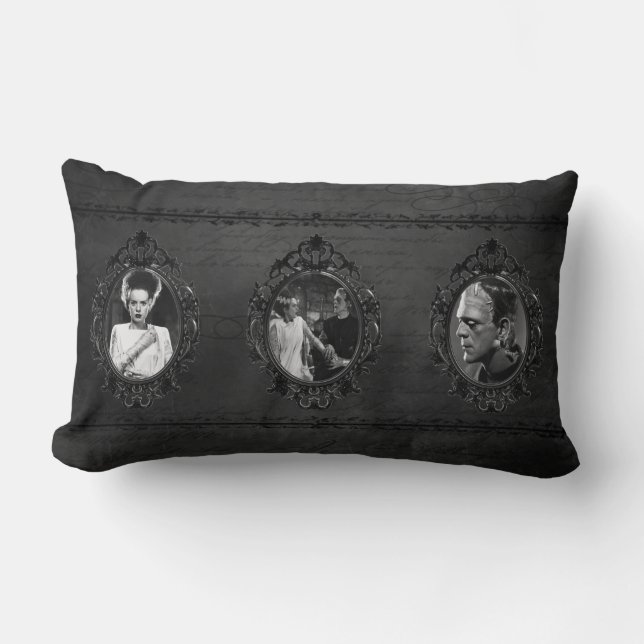 Coussin Rectangle Nous sommes morts (B&W) (Recto)