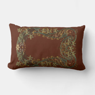 Coussin Rectangle Nouveau floral charmant avec lily