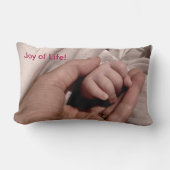 Coussin Rectangle Nouvelle maman et bébé - Joie de la vie (Recto)