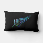 COUSSIN RECTANGLE NOUVELLE-ZÉLANDE FERN PAUA (Verso)