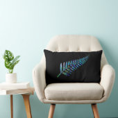 COUSSIN RECTANGLE NOUVELLE-ZÉLANDE FERN PAUA (Chaise)