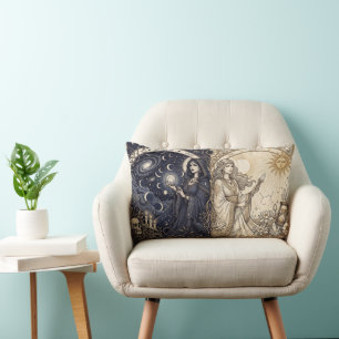 Coussin Rectangle Nuit et Jour