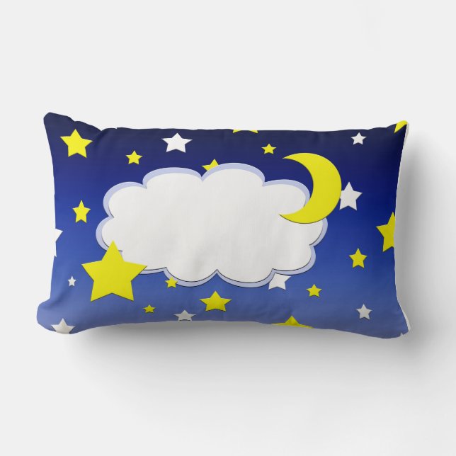 Coussin Rectangle Nuit étoilée (Recto)
