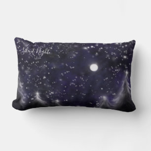 Coussin Rectangle Nuit silencieuse