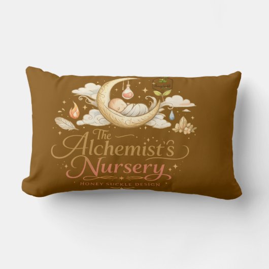 Coussin Rectangle Nurserie de l'Alchimiste (Recto)