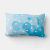 Coussin Rectangle Nursery Baby Boys Room Blue Abstrait (Verso)
