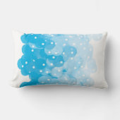Coussin Rectangle Nursery Baby Boys Room Blue Abstrait (Recto)