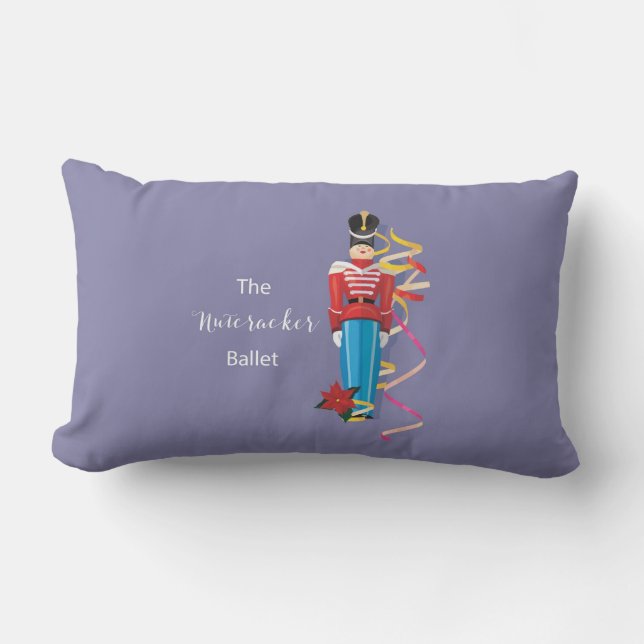 Coussin Rectangle Nutcracker Danse Ballet Performance Félicitations (Recto)