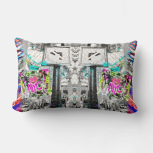 Coussin Rectangle NYC NY graffiti ville lancer l'oreiller