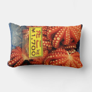 Coussin Rectangle Octopus Tako た こ marché de poisson Tsukiji, Tokyo,