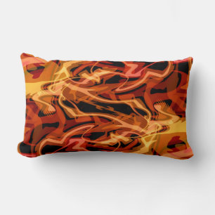 Coussin Rectangle Oeufs et poivrons égratignés