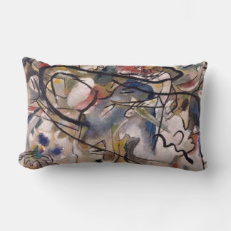 Coussin Rectangle Oeuvre Abstraite de Kandinsky