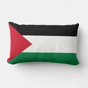 Coussin Rectangle officiellement le drapeau de l'État de Palestine