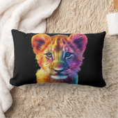 Coussin Rectangle Oh Baby Big Cat Cub (Couverture)