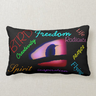 Coussin Rectangle Oiseau 9