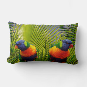 Coussin Rectangle Oiseaux tropicaux