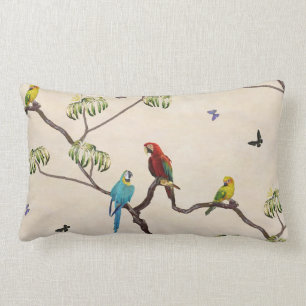 Coussin Rectangle Oiseaux V2 de Macao