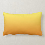Coussin Rectangle "Ombre Jaune Et Orange"<br><div class="desc">Coussin Lumbar "Jaune Et Orange Ombre"</div>