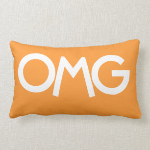 Coussin Rectangle OMG PERSONNALISÉ Chambre Décorative Accent