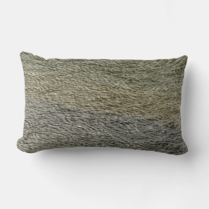 Coussin Rectangle Ondulations de gouttes de pluie Photographie abstr