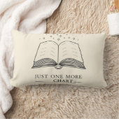 Coussin Rectangle One More Chapter - Cozy Book Lover Throw Pillow (Couverture)