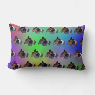 Coussin Rectangle Opal Guinée Motif de porc,