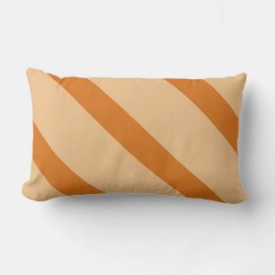 Coussin Rectangle Orange Diagonal Grille American Mojo Thailer Couss