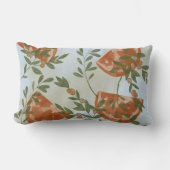 Coussin Rectangle Oranges vertes (Recto)